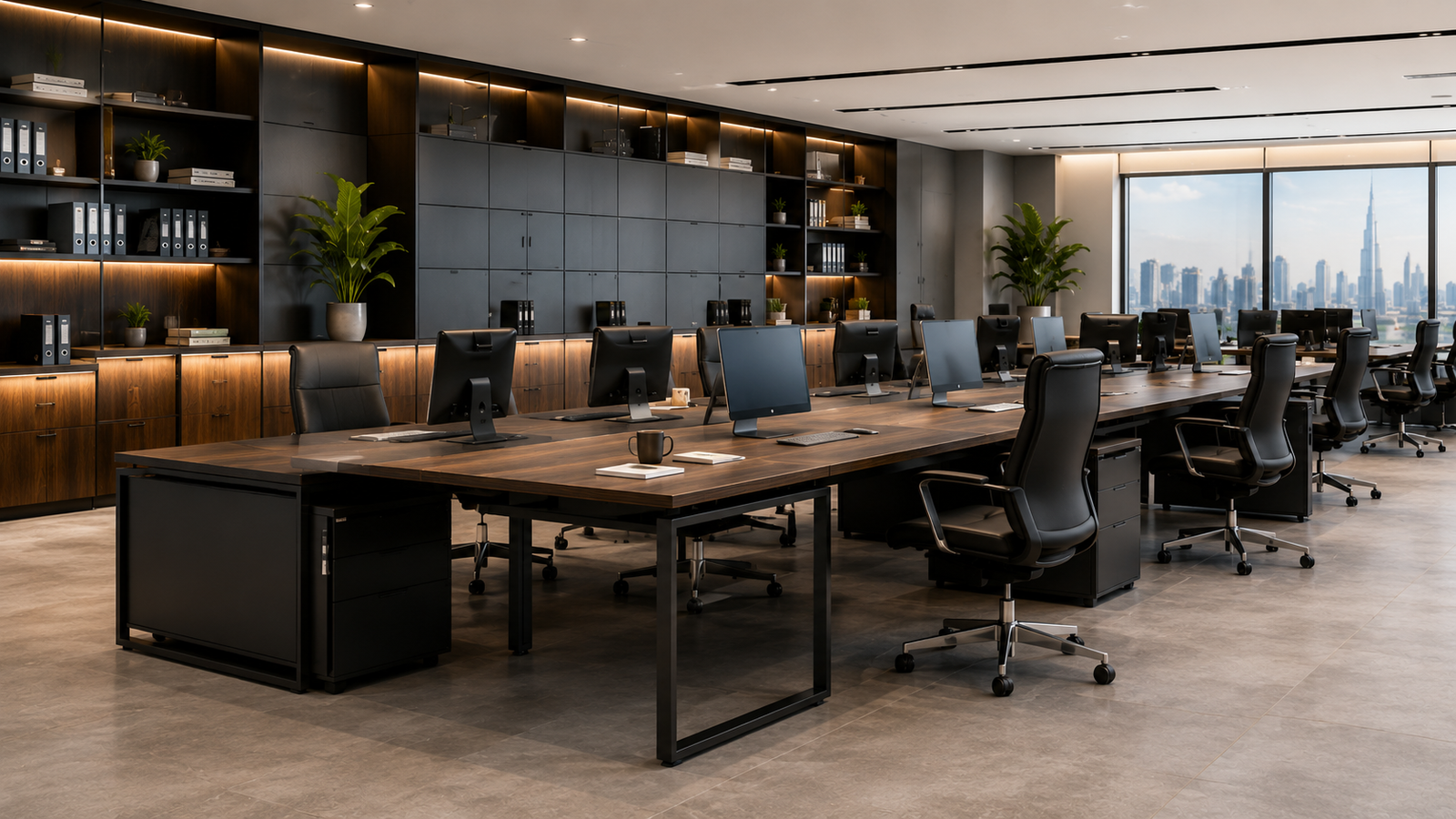 Custom office furniture dubai