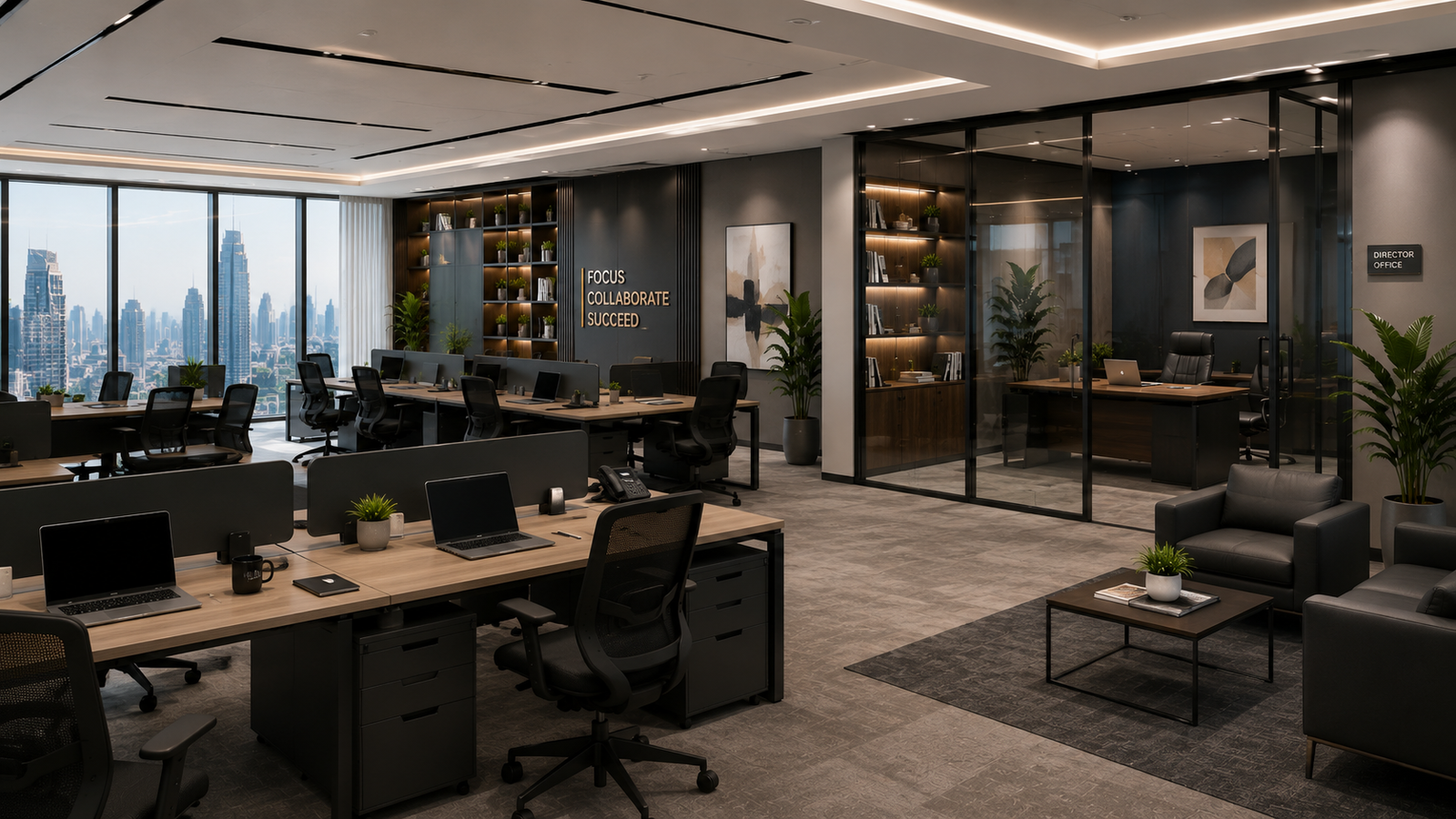 Custom office furniture dubai