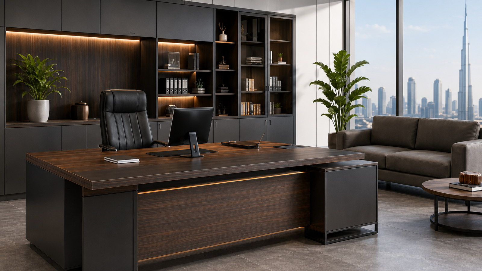 Custom office furniture dubai